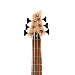 LTD B-Series B-206SM 6 String Bass Guitar Natural Satin