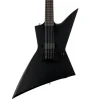 LTD EX Black Metal Electric Guitar - Black Satin