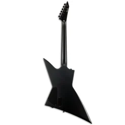 LTD EX Black Metal Electric Guitar - Black Satin