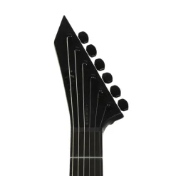 LTD EX Black Metal Electric Guitar - Black Satin