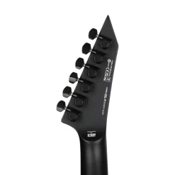 LTD EX Black Metal Electric Guitar - Black Satin