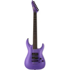 LTD Stephen Carpenter SC-607 Baritone Electric Guitar - Purple Satin