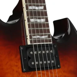 LTD Viper-256 Electric Guitar - Dark Brown Sunburst