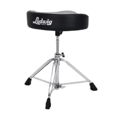 Ludwig High Density Double Braced Pro Saddle Style Drum Throne