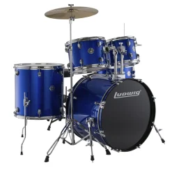 Ludwig Accent Drive Drum Kit Pack - Blue