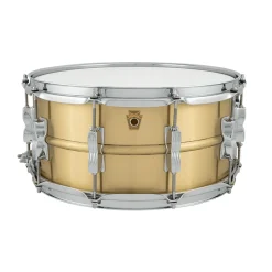 Ludwig Acro Brushed Brass Snare Drum - 14" x 6.5"