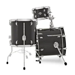 Ludwig Breakbeats 4-Piece Shell Pack – Black Sparkle