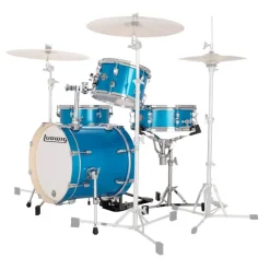Ludwig Breakbeats 4-Piece Shell Pack - Blue Sparkle
