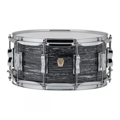 Ludwig Classic Maple Snare Drum - 5"x14" - Vintage Black Oyster