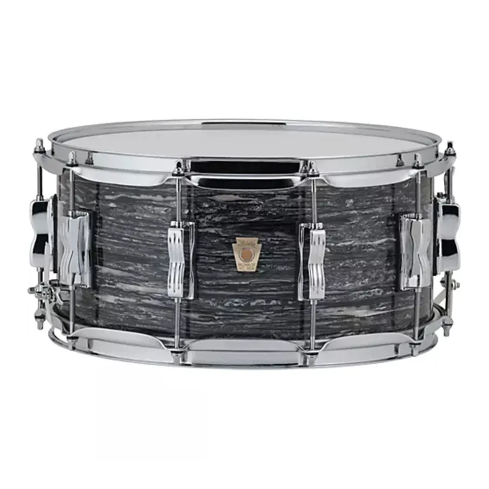 Ludwig Classic Maple Snare Drum - 5"x14" - Vintage Black Oyster
