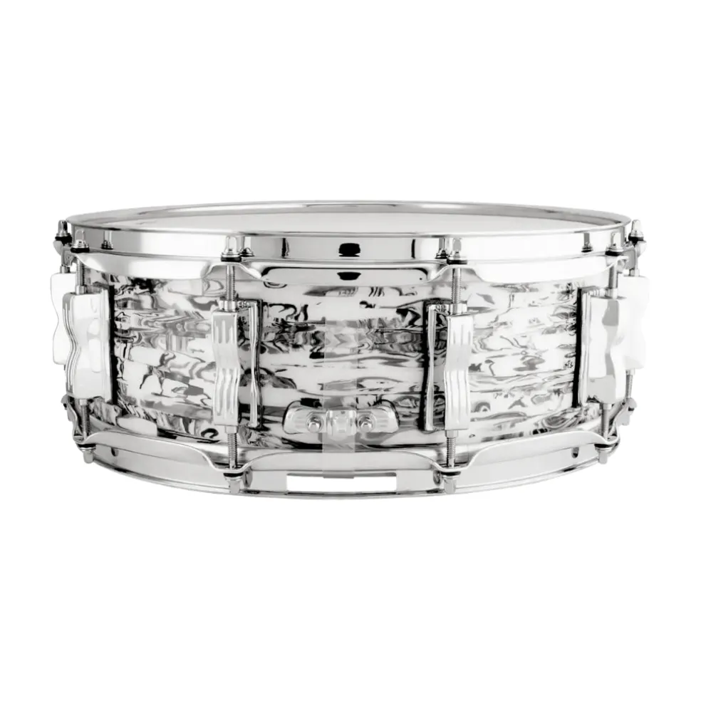 Ludwig Classic Maple Wood Shell 5X14 Snare Drum White Abalone