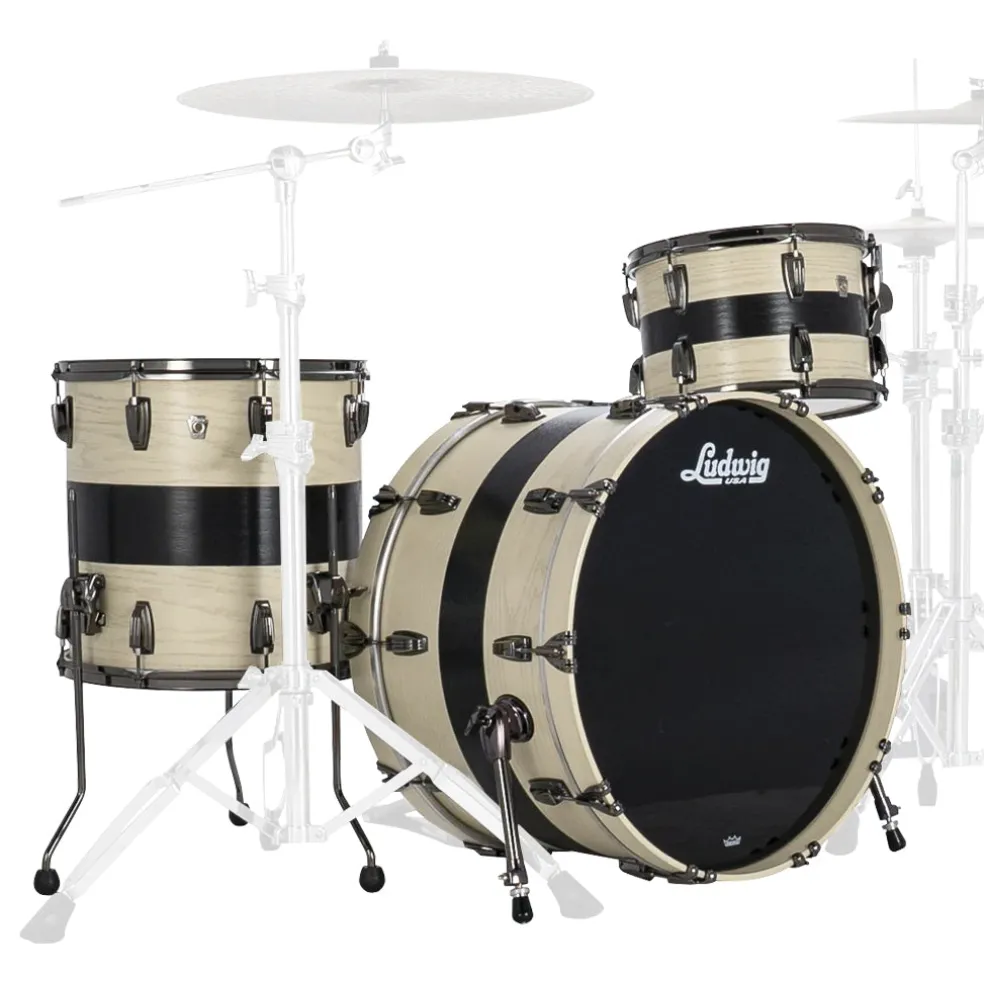 Ludwig Classic Oak Pro Beat 24" The Bandit Shell Pack