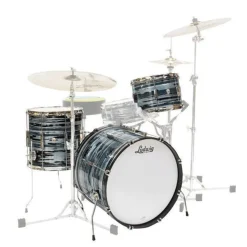 Ludwig CLUB DATE 20" Downbeat 3-Piece Shell Pack - Blue Strata