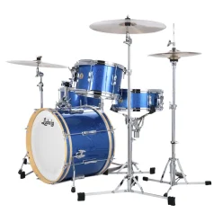 Ludwig Continental Club 20" Downbeat Plus 4-Piece Shell Pack - Blue Sparkle
