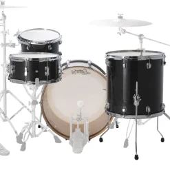 Ludwig Continental 22" 4pc Shell Pack - Black Lacquer
