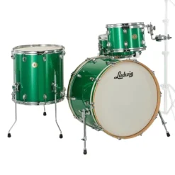 Ludwig Continental 22" 4pc Shell Pack - Green Sparkle