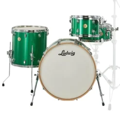 Ludwig Continental 22" 4pc Shell Pack - Green Sparkle