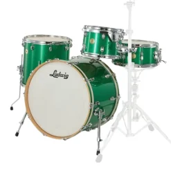 Ludwig Continental 22" 4pc Shell Pack - Green Sparkle