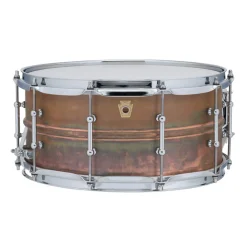 Ludwig Copper Phonic Snare Drum - 14"x6.5" - Tube Lugs