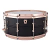Ludwig Custom Black Beauty Hot Rod - 14"x6.5" - Matte Black with Copper Hardware