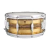 Ludwig LB464RS Supraphonic Raw Brass Striped 14X6.5 Snare Drum