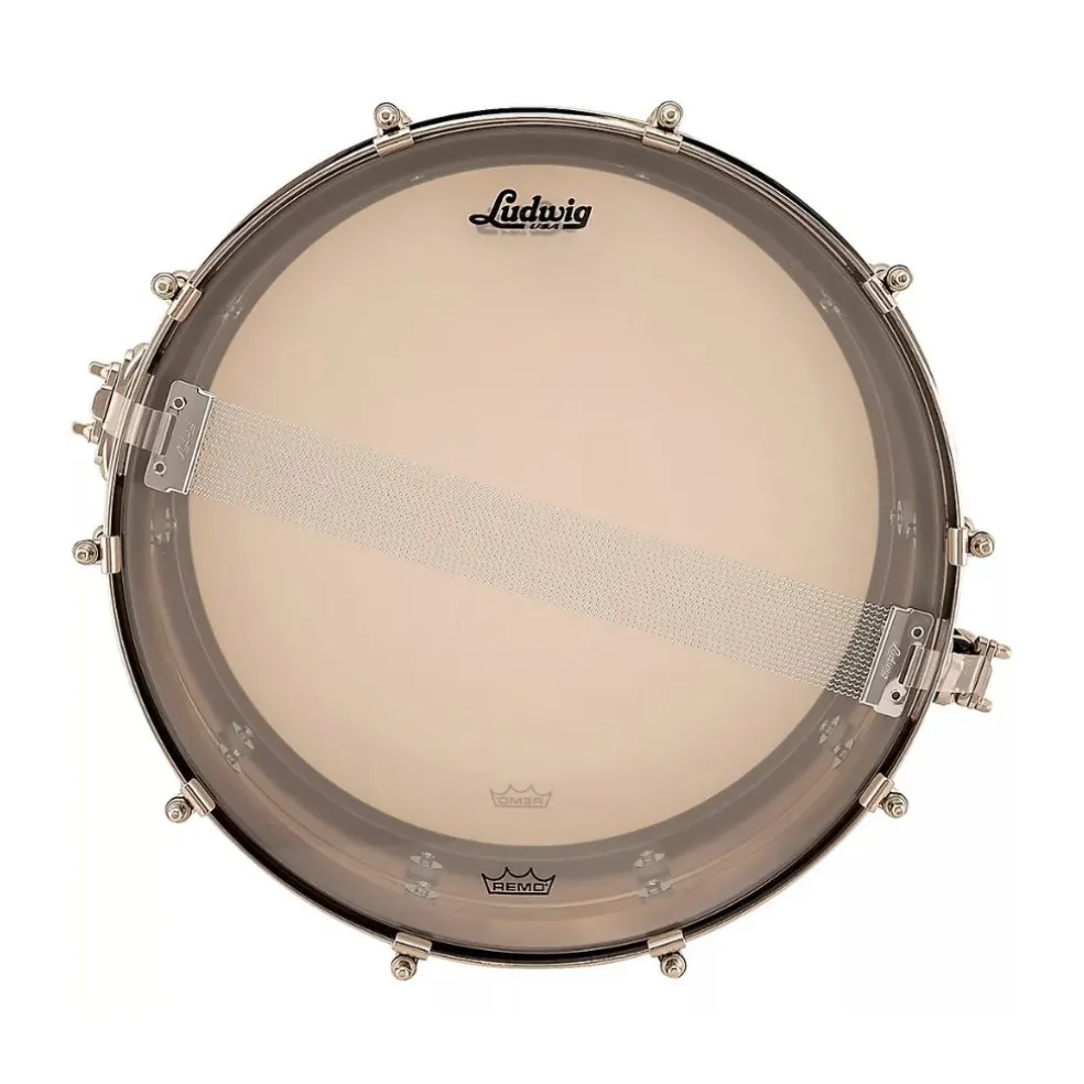 Ludwig LB417ST Limited Edition Black Beauty Satin De Luxe 14x6.5 Snare Drum