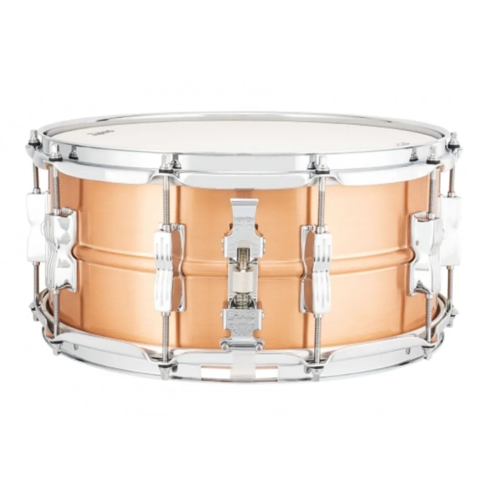Ludwig LC654BM Acro Copper 14X6.5 Brushed Snare Drum