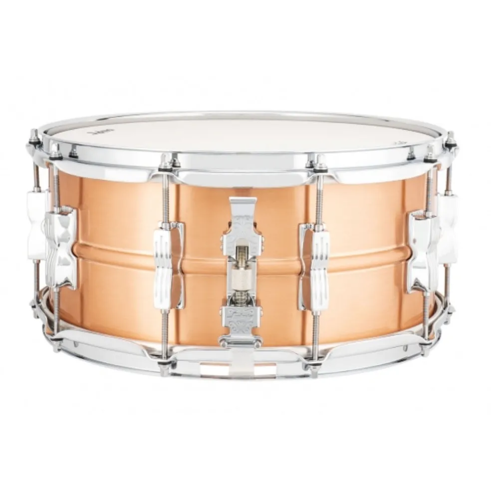 Ludwig LC654BM Acro Copper 14X6.5 Brushed Snare Drum