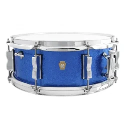 Ludwig Legacy Mahogany "Jazz Fest" Snare Drum - 14"x5.5" - Blue Sparkle