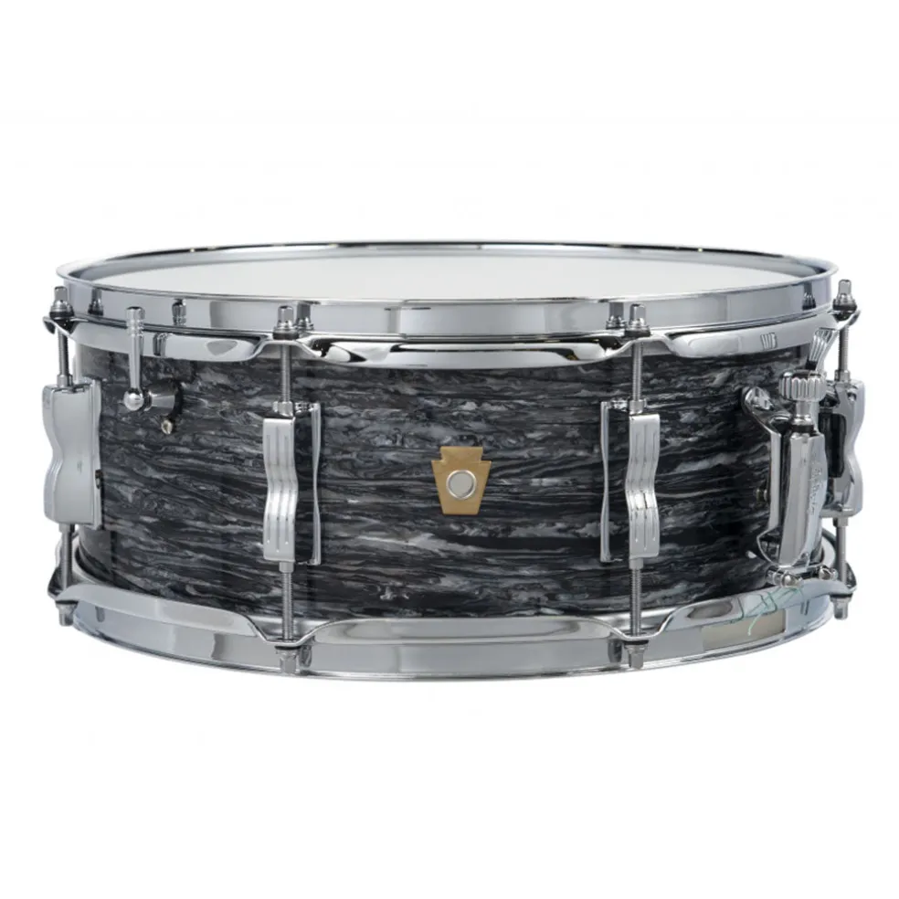 Ludwig Legacy Mahogany "Jazz Fest" Snare Drum - 14"x5.5" - Vintage Black Oyster