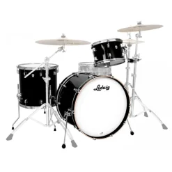 Ludwig Neusonic 3 Piece Outfit 22" FAB in Black Velvet