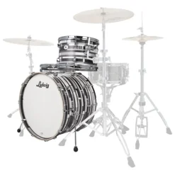 Ludwig Neusonic 22" 3 Piece Shell Pack - Digital Black Oyster