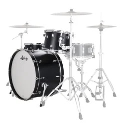 Ludwig Neusonic 20" 3 Piece Downbeat Shell Pack in Black Velvet