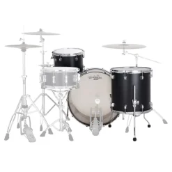 Ludwig Neusonic 20" 3 Piece Downbeat Shell Pack in Black Velvet