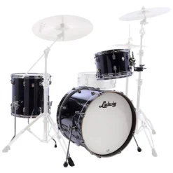 Ludwig Neusonic 20" 3 Piece Shell Pack - Black Cortex