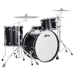 Ludwig Neusonic 24" Pro Beat 4-Piece Shell Pack - Black Velvet