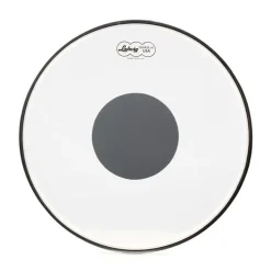 Ludwig 14" Clear Ambassador Silver Dot