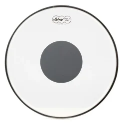 Ludwig 13" Clear Ambassador Silver Dot