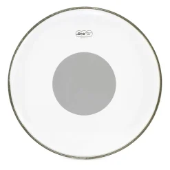 Ludwig 20" Powerstroke 3 Clear Silver Dot