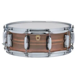 Ludwig Raw Copper Phonic with Imperial Lugs 14"x5" Snare Drum