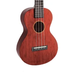 Mahalo Hano Concert Ukulele - Wine Red