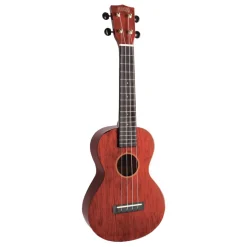 Mahalo Hano Concert Ukulele - Wine Red