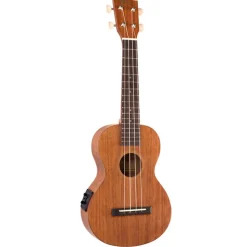 Mahalo Java Concert Ukulele With Pickup - Natural Semi Gloss
