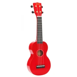 Mahalo Rainbow Soprano Ukulele - Red