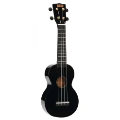 Mahalo Rainbow Soprano Ukulele - Black