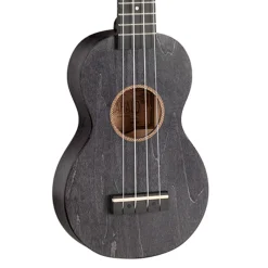 Mahalo Slim Line Soprano - Transparent Black