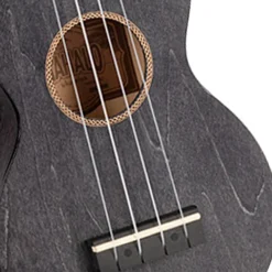 Mahalo Slim Line Soprano - Transparent Black