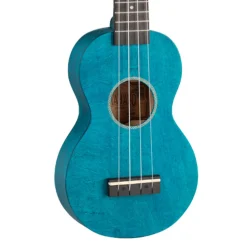Mahalo Slim Line Soprano - Transparent Blue