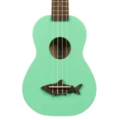 Makala - Shark Bridge - Soprano Ukulele - Green Surf