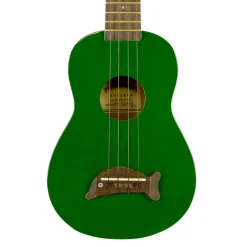 Makala Soprano Ukulele Dolphin Bridge - Green